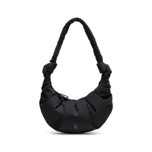 Carica l'immagine nel visualizzatore di Gallery, Got Bag Pleat Moon Bag Small Black - STANGA Pelletteria