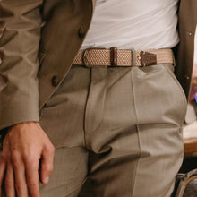 Carica l'immagine nel visualizzatore di Gallery, La Boucle Cintura Dubai Original Beige - STANGA Pelletteria