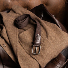 Carica l'immagine nel visualizzatore di Gallery, La Boucle Cintura Mayfair Dark Brown - STANGA Pelletteria