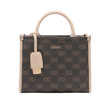 Carica l'immagine nel visualizzatore di Gallery, Liu Jo Borsa Piccola Con Charm Logata Neutro - STANGA Pelletteria