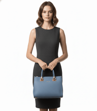 Carica l'immagine nel visualizzatore di Gallery, Liu Jo Borsa Satchel Media Light Denim - STANGA Pelletteria