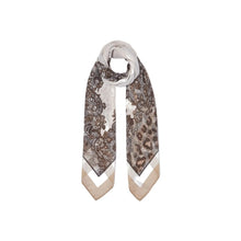 Carica l'immagine nel visualizzatore di Gallery, Liu Jo Foulard Grande Animalier Cammello - STANGA Pelletteria