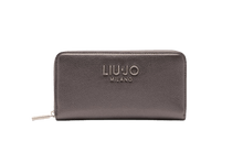 Carica l'immagine nel visualizzatore di Gallery, Liu Jo Portafoglio Zip Around Grande Antracite - STANGA Pelletteria