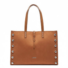 Carica l'immagine nel visualizzatore di Gallery, Liu Jo Tote Bag Grande Con Borchie Sequoia - STANGA Pelletteria
