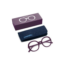 Carica l'immagine nel visualizzatore di Gallery, Looplabb Jane Occhiali Da Lettura Purple Plum - STANGA Pelletteria