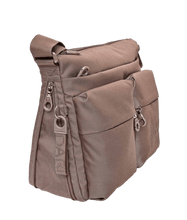 Carica l'immagine nel visualizzatore di Gallery, Mandarina Duck MD20 Borsa Multitasche Espandibile Taupe - STANGA Pelletteria