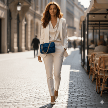 Carica l'immagine nel visualizzatore di Gallery, Mia Bag Borsa in Velluto (borsa di seconda mano) MB - 22311 - STANGA Pelletteria