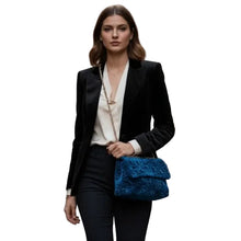 Carica l'immagine nel visualizzatore di Gallery, Mia Bag Borsa in Velluto (borsa di seconda mano) MB - 22311 - STANGA Pelletteria