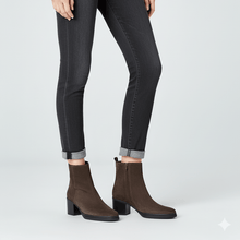 Carica l'immagine nel visualizzatore di Gallery, Michael Kors Bootie Lex In Pelle Scamosciata Cioccolato - STANGA Pelletteria