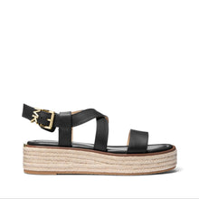 Carica l'immagine nel visualizzatore di Gallery, Michael Kors Sandalo Lynn Espadrille Black - STANGA Pelletteria