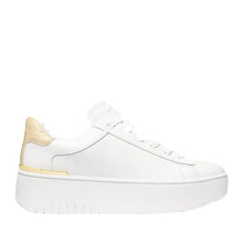 Carica l'immagine nel visualizzatore di Gallery, Michael Kors Sneaker Dottie Lace Up Con Plateau White/Pale Gold - STANGA Pelletteria