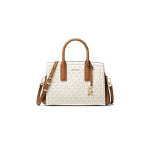 Carica l'immagine nel visualizzatore di Gallery, Micheal Kors Borsa A Mano Laila Small Logata Vanilla/Acrn - STANGA Pelletteria