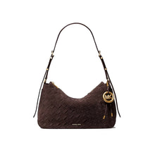 Carica l'immagine nel visualizzatore di Gallery, Micheal Kors Borsa A Spalla Nolita Scamosciata Intrecciata Chocolate - STANGA Pelletteria
