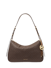 Carica l'immagine nel visualizzatore di Gallery, Micheal Kors Nolita Media Con Logo Bronzo Ghianda - STANGA Pelletteria