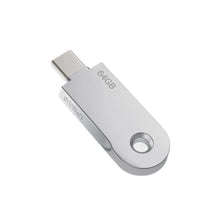 Carica l'immagine nel visualizzatore di Gallery, Orbitkey Chiavetta Usb-C 64GB Silver - STANGA Pelletteria