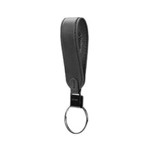 Carica l'immagine nel visualizzatore di Gallery, Orbitkey Portachiavi Ad Anello in Pelle Black - STANGA Pelletteria