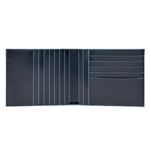 Carica l'immagine nel visualizzatore di Gallery, Piquadro Portafoglio Porta Carte Con RFID Blue Square Blue2 - STANGA Pelletteria