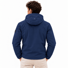 Carica l'immagine nel visualizzatore di Gallery, Piquadro Urban Shield Giacca Impermeabile Blu - STANGA Pelletteria