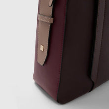Carica l'immagine nel visualizzatore di Gallery, Piquadro Zaino Donna Porta Pc 15,6" Bordeaux/Rosa - STANGA Pelletteria