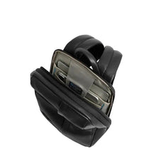 Carica l'immagine nel visualizzatore di Gallery, Piquadro Zaino Espandibile Porta Pc 14" Nero - STANGA Pelletteria