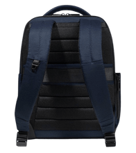 Carica l'immagine nel visualizzatore di Gallery, Piquadro Zaino Per Computer 14" Con Tasca per AirPods Blu - STANGA Pelletteria