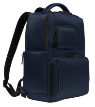 Carica l'immagine nel visualizzatore di Gallery, Piquadro Zaino Per Computer 14" Con Tasca per AirPods Blu - STANGA Pelletteria