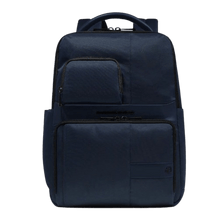 Carica l'immagine nel visualizzatore di Gallery, Piquadro Zaino Per Computer 14" Con Tasca per AirPods Blu - STANGA Pelletteria