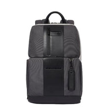 Carica l'immagine nel visualizzatore di Gallery, Piquadro Zaino Porta Pc 14" e Ipad Grigio/Nero - STANGA Pelletteria