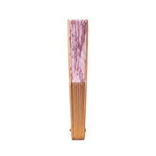 Carica l'immagine nel visualizzatore di Gallery, Popeline Ventaglio Ametleer Rosa - STANGA Pelletteria