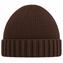 Carica l'immagine nel visualizzatore di Gallery, Riviera Berretto In Cashmere Cupola Rasata Brown - STANGA Pelletteria