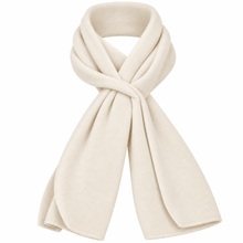 Carica l'immagine nel visualizzatore di Gallery, Riviera Collo In Cashmere Con Asola Donna Panna - STANGA Pelletteria