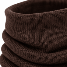 Carica l'immagine nel visualizzatore di Gallery, Riviera Collo In Cashmere Tubolare Moro - STANGA Pelletteria