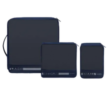 Carica l'immagine nel visualizzatore di Gallery, Samsonite Pack - Sized Set Di 3 Organizzatori Da Viaggio Navy - STANGA Pelletteria