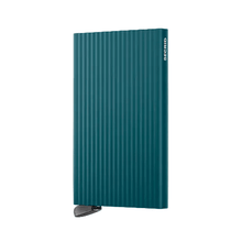 Carica l'immagine nel visualizzatore di Gallery, Secrid Cardprotector Cardprotector Fluted Premium Teal - STANGA Pelletteria