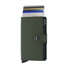 Carica l'immagine nel visualizzatore di Gallery, Secrid Miniwallet Matte Green - Black - STANGA Pelletteria