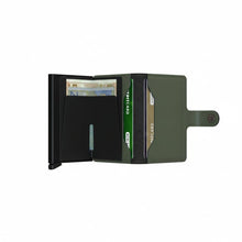 Carica l'immagine nel visualizzatore di Gallery, Secrid Miniwallet Matte Green - Black - STANGA Pelletteria