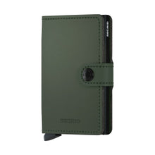 Carica l'immagine nel visualizzatore di Gallery, Secrid Miniwallet Matte Green - Black - STANGA Pelletteria