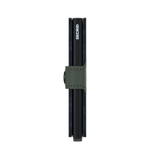 Carica l'immagine nel visualizzatore di Gallery, Secrid Miniwallet Matte Green - Black - STANGA Pelletteria