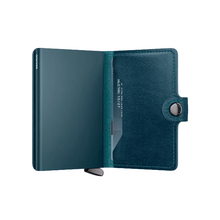 Carica l'immagine nel visualizzatore di Gallery, Secrid Miniwallet Premium Basco Teal+ - STANGA Pelletteria