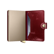 Carica l'immagine nel visualizzatore di Gallery, Secrid Miniwallet Premium Naplak Bottle Red+ - STANGA Pelletteria
