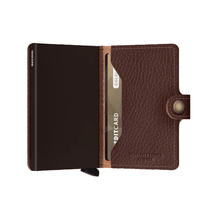 Carica l'immagine nel visualizzatore di Gallery, Secrid Miniwallet Veg Espresso-Brown - STANGA Pelletteria