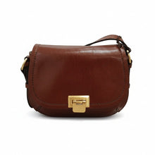 Carica l'immagine nel visualizzatore di Gallery, The Bridge Crossbody Marrone - STANGA Pelletteria
