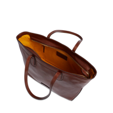 Carica l'immagine nel visualizzatore di Gallery, The Bridge Larissa Shopper Marrone - STANGA Pelletteria