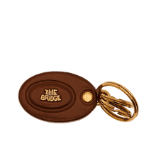 Carica l'immagine nel visualizzatore di Gallery, The Bridge Portachiavi Story Marrone/Oro 092014 - 01 - STANGA Pelletteria
