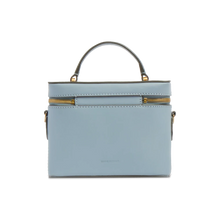 Carica l'immagine nel visualizzatore di Gallery, The Bridge Story Bauletto Acqua - Oro Azzurra - STANGA Pelletteria