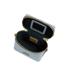 Carica l'immagine nel visualizzatore di Gallery, The Bridge Story Bauletto Acqua - Oro Azzurra - STANGA Pelletteria