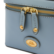Carica l'immagine nel visualizzatore di Gallery, The Bridge Story Bauletto Acqua - Oro Azzurra - STANGA Pelletteria