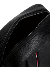 Carica l'immagine nel visualizzatore di Gallery, Tommy Hilfiger Borsa Reporter con Tracolla e Logo in Metallo Nero - STANGA Pelletteria