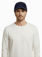Carica l'immagine nel visualizzatore di Gallery, Tommy Hilfiger Cappello da Baseball in Velluto a Coste Blu - STANGA Pelletteria