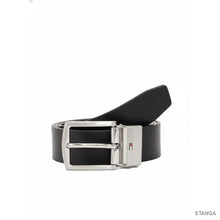 Carica l'immagine nel visualizzatore di Gallery, Tommy Hilfiger Cintura Reversibile Denton in Pelle Navy Blue - STANGA Pelletteria